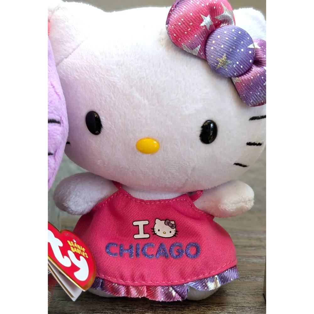 Hello Kitty Plush Lot 10pc Sanrio Bundle 12" Angel 6" Mini Plush Kawaii EUC - Picture 3 of 12